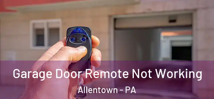  Garage Door Remote Not Working Allentown - PA